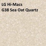 LG Hi-Macs G38 Sea Oat Quartz